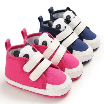 

Newborn Baby Boy Girls 0-18M Shoes Animal Print Soft Sole Crib Shoes Cartoon Shoes Anti-slip Sneaker