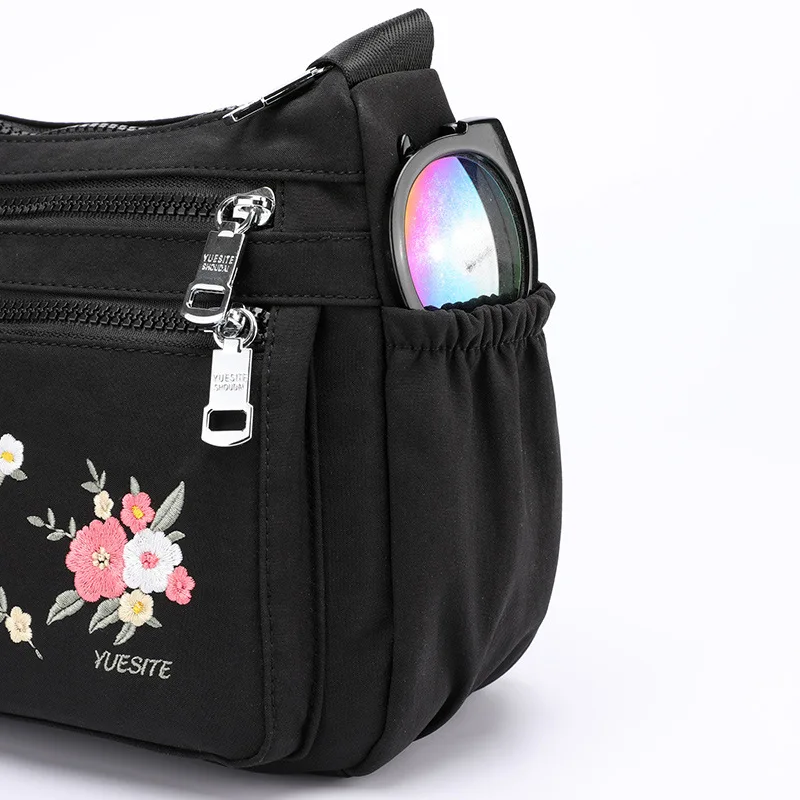

2019 New Style Large-Volume Embroidered Printed Oblique WOMEN'S Bag Mommy Shoulder Bag