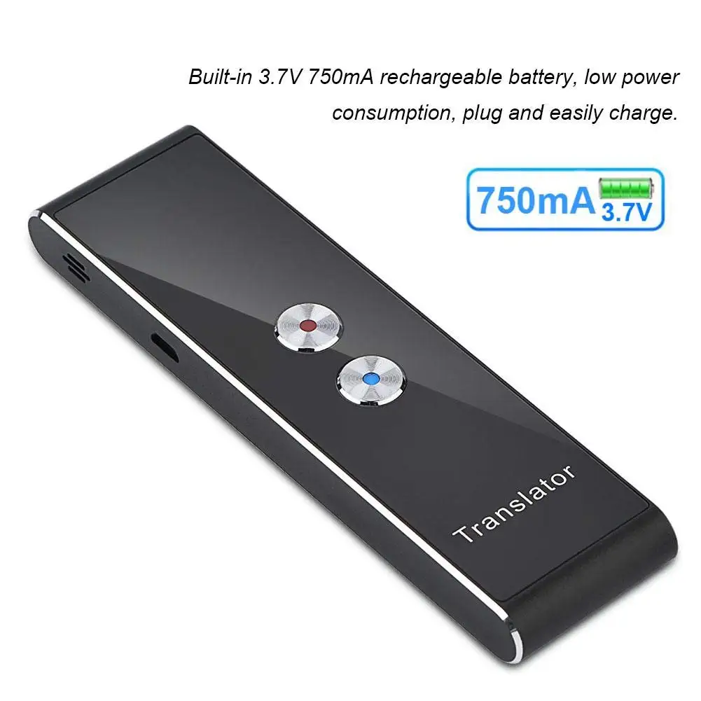 

T8 Smart Two-Way Real Time Multi-Language Voice Translator Portable Translation Intelligent Interpreter
