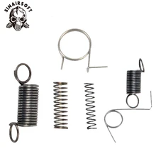 SINAIRSOFT Full Steel Gearbox Spring Set For Shooting Target Paintball Air Gun Hunting Airsoft AEG Ver. 2 3 7 Free Shipping