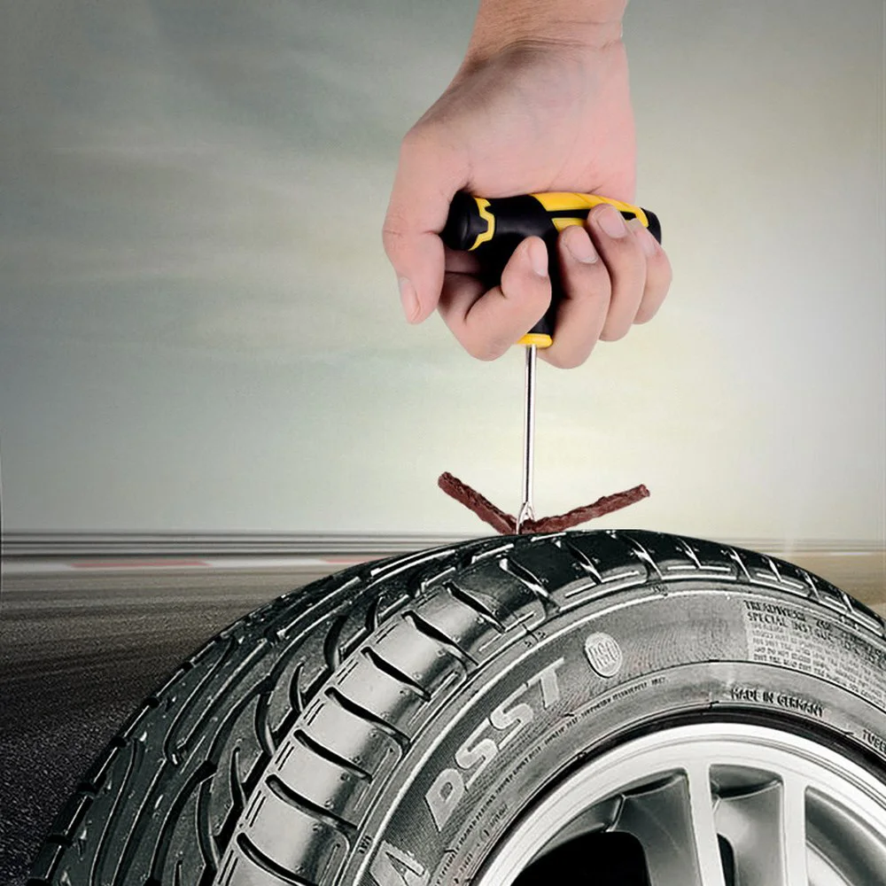 

Car Tire Repair Tool Tire Repair Kit Studding Tool Set Auto Practical Hand Tools for Car Truck Motorbike Car Tire Repair Tools