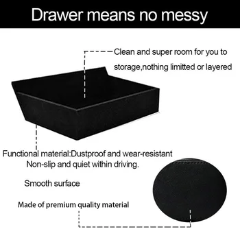 

Hot Car Center Console Storage Box Organizer Tray Stowing Tidying Interior Accessories Fit for Tesla Model X S auto prodct