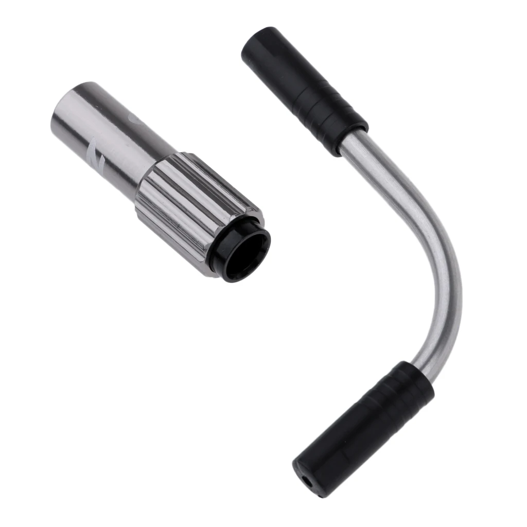 Bike Bicycle V Brake Cable Guide Pipe Protector Hose with Adjustable Screws