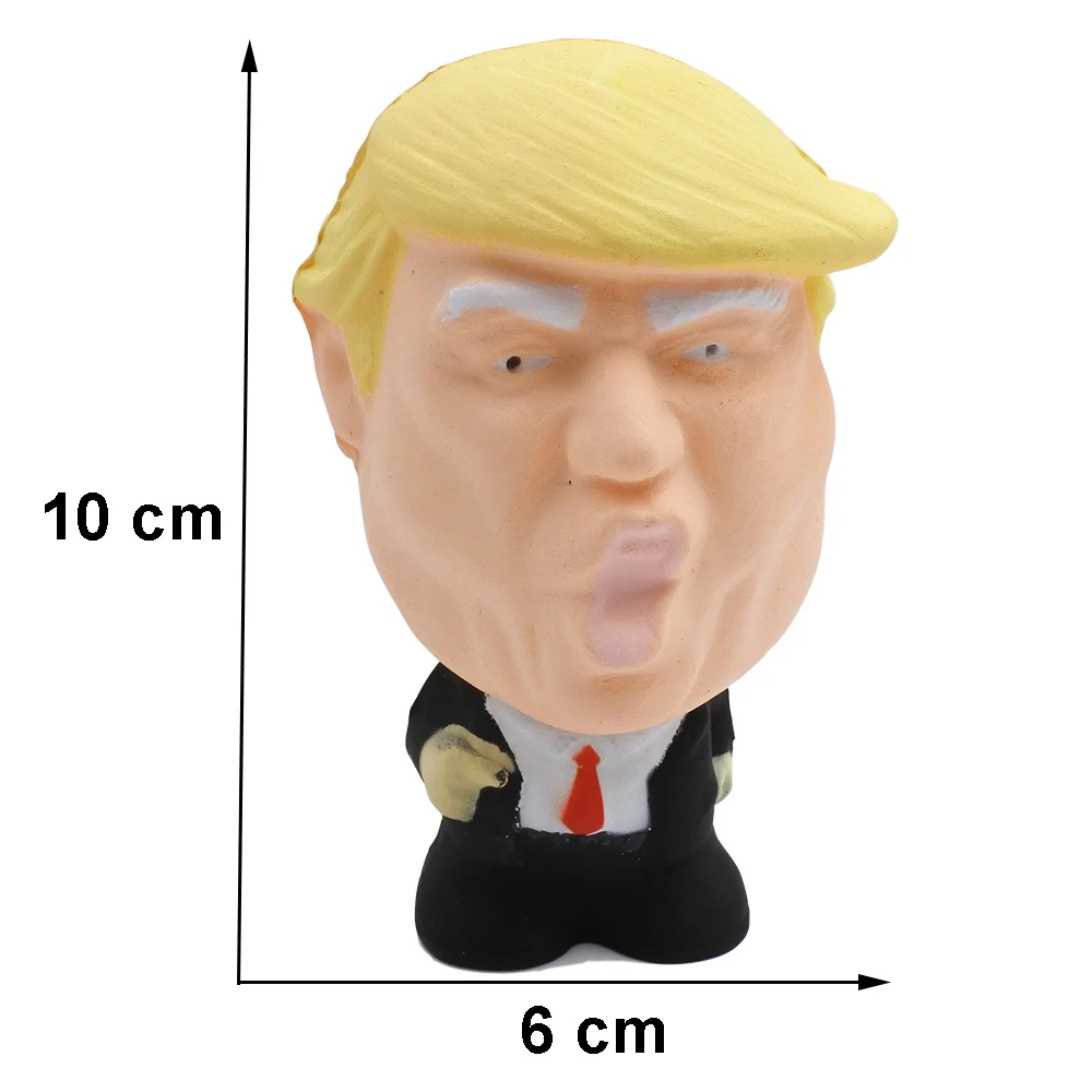 Большой Дональд Трамп сжимаемая медленно восстанавливающая форму ремешок для