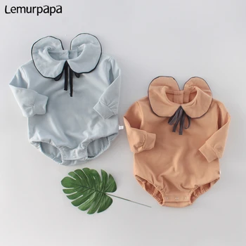 

Spring Baby Clothes Rompers Girl Bowknot Onesie Jumpsuits Baby Romper Fashion Baby Girls Infant bebe Clothing 0-3y Outfit