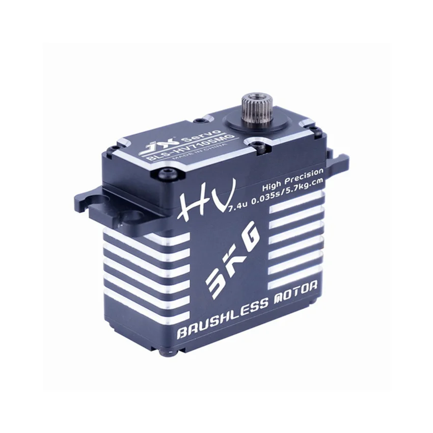 Jx BLS-HV7105MG 5kg HV High Precision Steel Gear Digital Brushless Servo Lock Tail Rc For Helicopter / Racing Drone | Игрушки и хобби