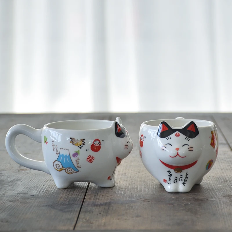 TANGPIN, милый фарфоровый чайный сервиз lucky cat, креативный, maneki neko, керамическая чайная чашка, чайник с ситечком, прекрасный плюус, чайник для кошки