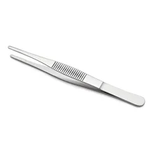 Медицинское использование пинцет из нержавеющей стали туалетный пинцет с круглым носком без статического электричества пинцет с прямой головкой металлические щипцы