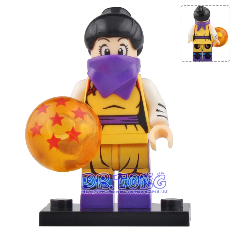 8 шт. Dragon Ball фигурка строительные блоки Son Goku Gogeta Вегета tien shinhan аниме игрушки для детей KT1011