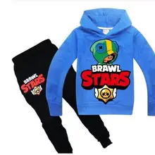 Брендовые комплекты одежды для мальчиков и девочек с героями мультфильмов Толстовка+ штаны, комплект для детей, детская толстовка с брюками футболка с длинным рукавом топы, футболки, одежда