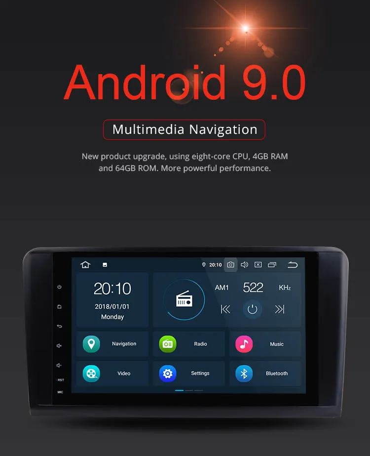 Discount TOPBSNA Android 9.0 Car DVD Player For Mercedes Benz ML ML350 ML500 GL X164 GL320 W164 WIFI GPS Navi Car Radio RAM 4G ROM 64G FM 1 Discount TOPBSNA Android 9.0 Car DVD Player For Mercedes Benz ML ML350 ML500 GL X164 GL320 W164 WIFI GPS Navi Car Radio RAM 4G ROM 64G FM 1