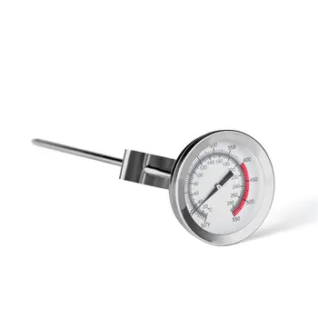 

Long Probe Stainless Steel Frying Oil Fryer Fries Fried Barbecue Thermometer Oil temperature barbecue thermometer