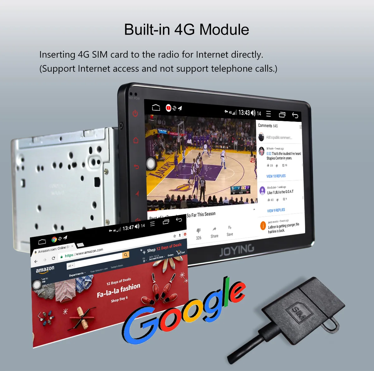 Excellent 8" Double 2din Head Unit GPS Navigation DVD Player For Toyota Universal Android 8.1 Car Radio Stereo Built-in 4G Modem DSP Zlink 2