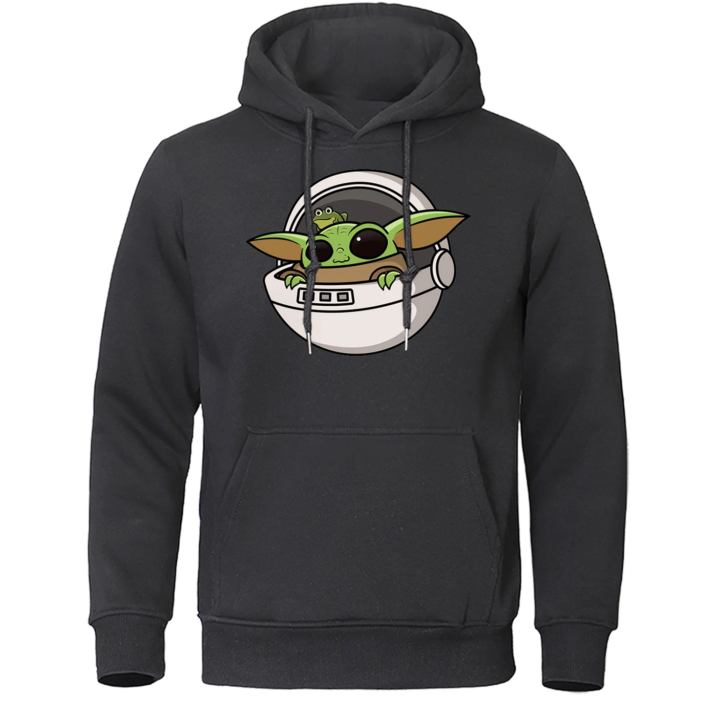 

The Mandalorian Lovely Baby Yoda Hoodie Cute Child Yoda Hoodies Sweatshirts Men Movies Sweatshirt Star war Tracksuit Spring