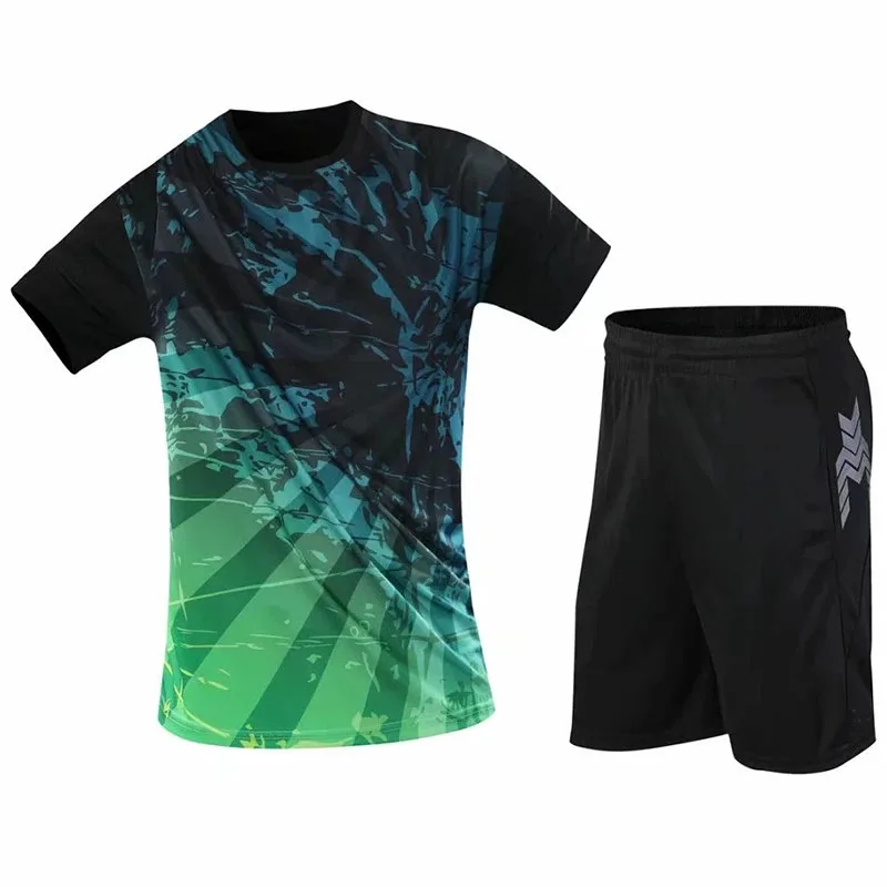 Sports Clothes Tennis Jerseys Badminton Shirt Shorts Set Women Men Table Tennis Ping Pong Jogging Sports Suits