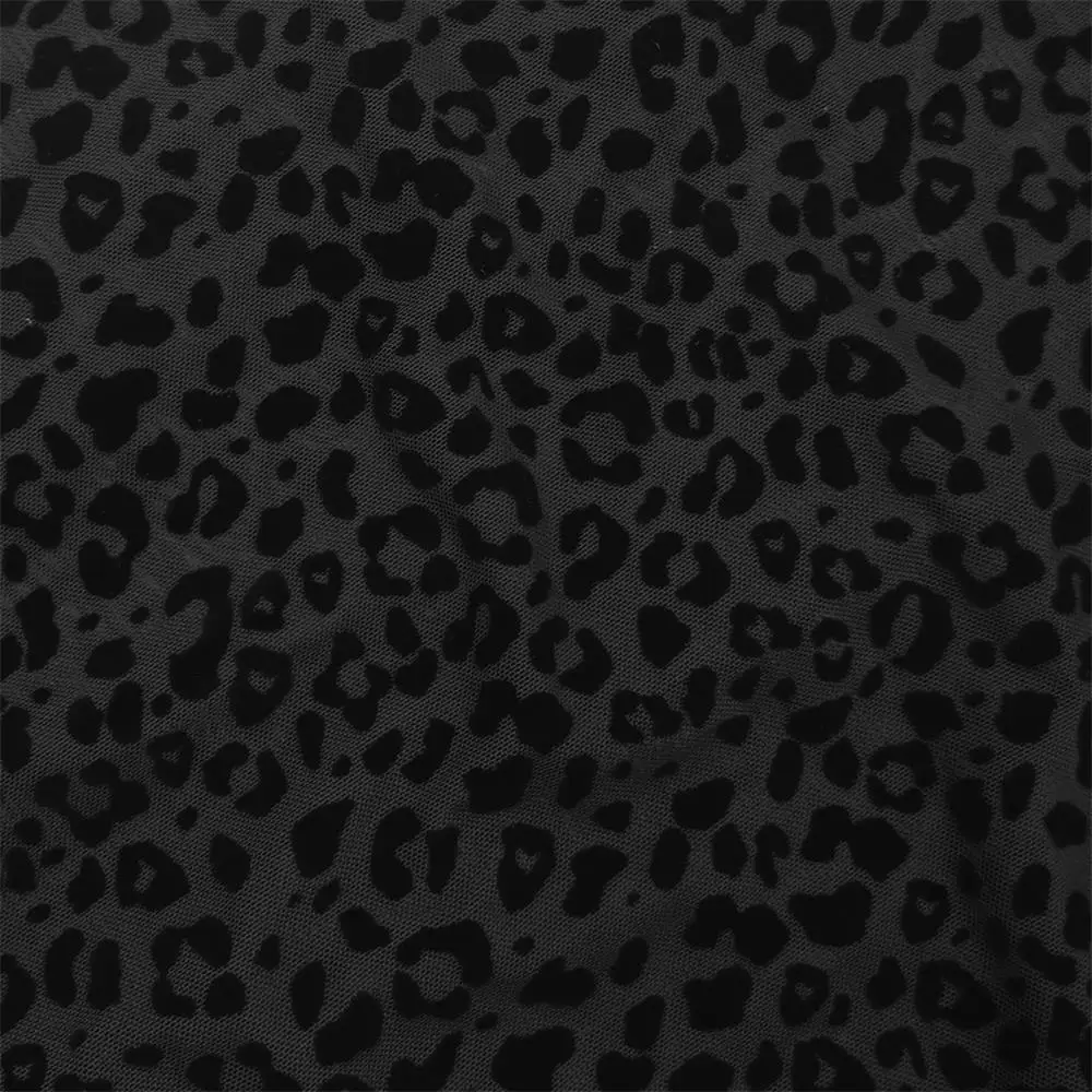 black leopard print