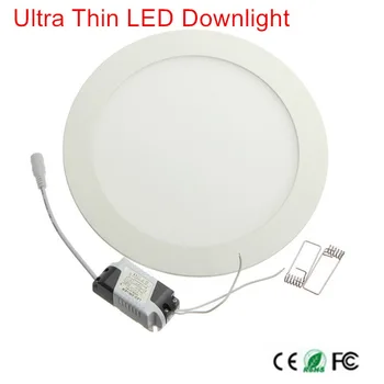 

120pcs 12w +30pcs 9w Recessed LED Panel Lightan Round LED Ceiling Downlight + Drivers
