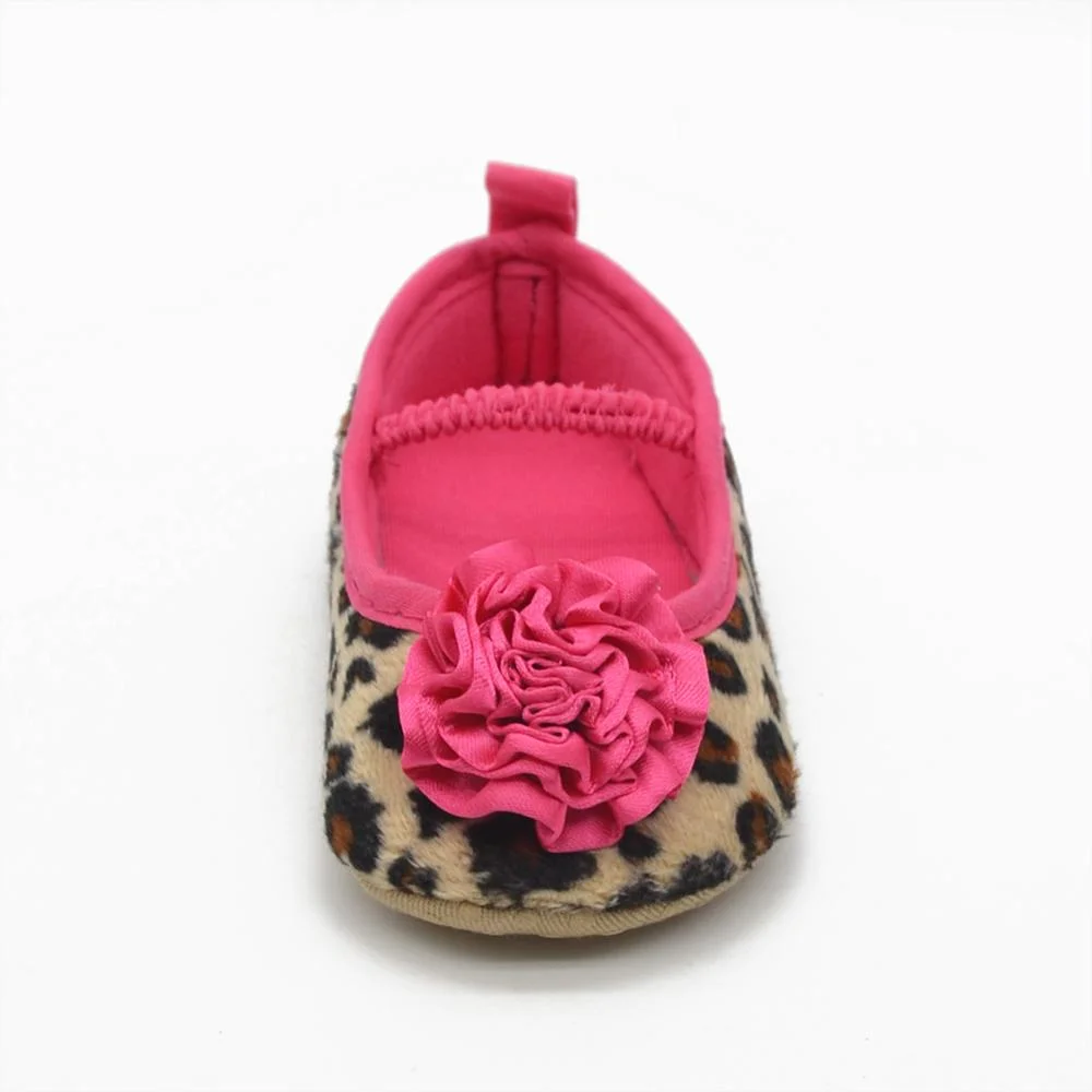

Rose leopard Princess baby toddler shoes