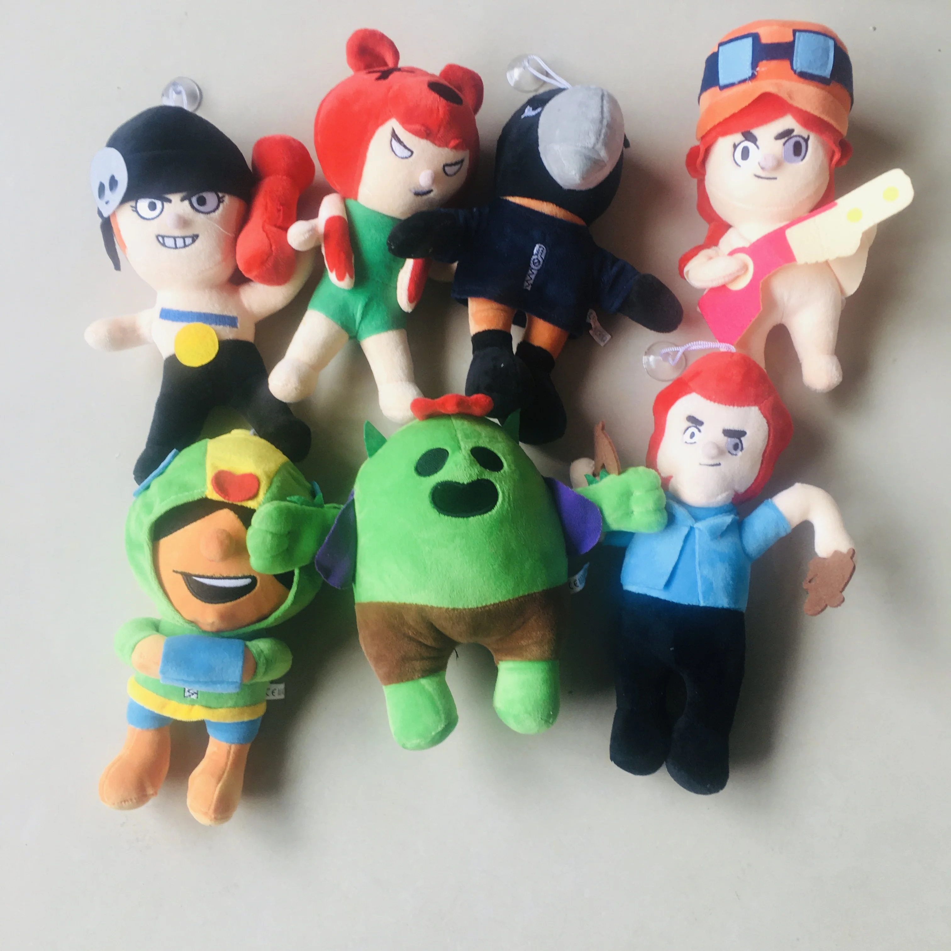 

20cm Game Brawl Spike Shelly Nita Colt Plush Doll Cactus Soft Stuffed Plush Toy