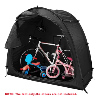 

Camping Tent Outdoor Sunshelter Bike Tent Bike Storage Shed 190T Bicycle Storage Shed With Window Design For Outdoors Camping