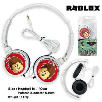 

Roblox Games figure kid Wired Headphone Music Stereo Earphone Computer Mobile Phone Headset Kids Toys Gift