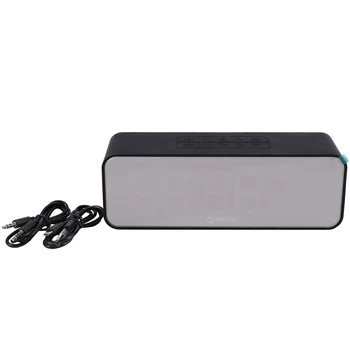 

Orico Portable Wireless Bluetooth 4.2 Der Speaker With Alarm Clock Lde Display Screen Music Surround Outdoor Stereo Sound Waterp