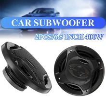 

2pcs 6.5 inch 400W 3 Way Car Speaker and Subwoofer HIFI Speaker Car Rear / Front Door Audio Music Stereo Coxial Speakers System