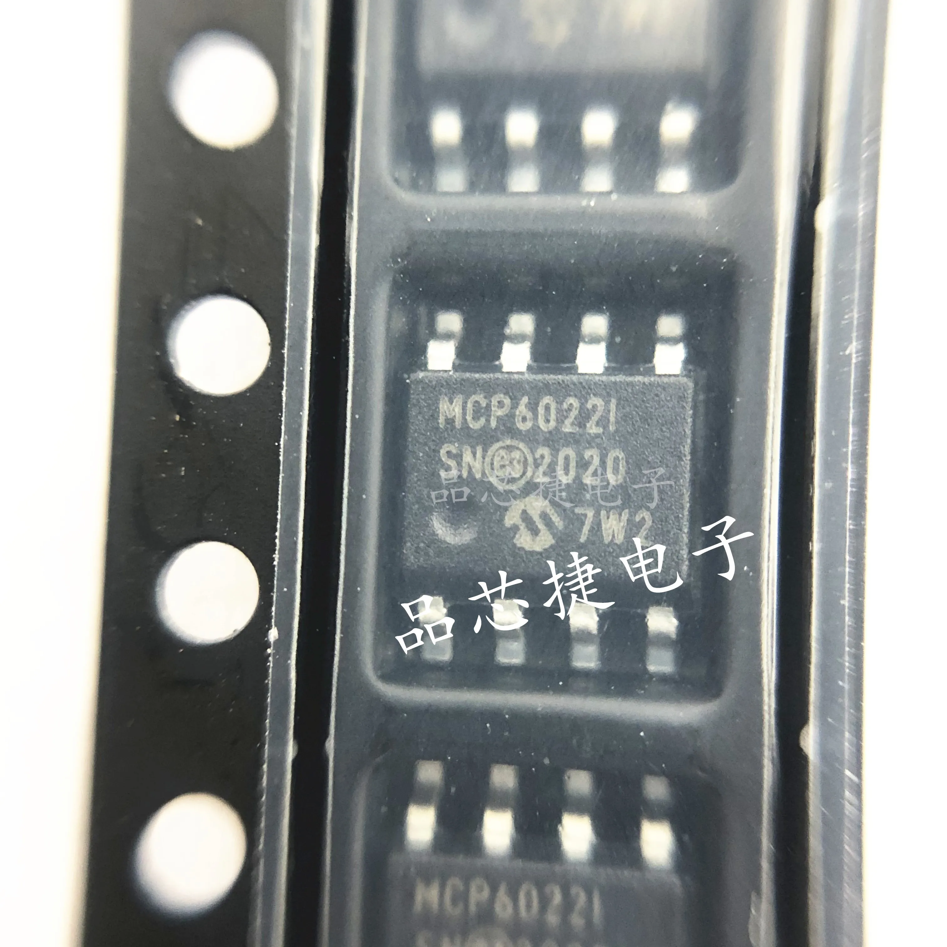 

10pcs/Lot MCP6022T-I/SN Marking MCP6022I SN SOIC-8 Rail-to-Rail Input/Output Op Amps