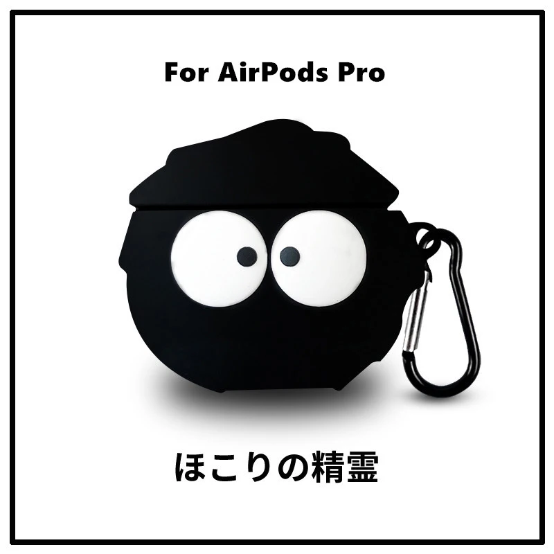 

Cute airpods protective cover silicone for apple earphone airpods2 1 protective case airpodspro soft wireless bluetooth airpods