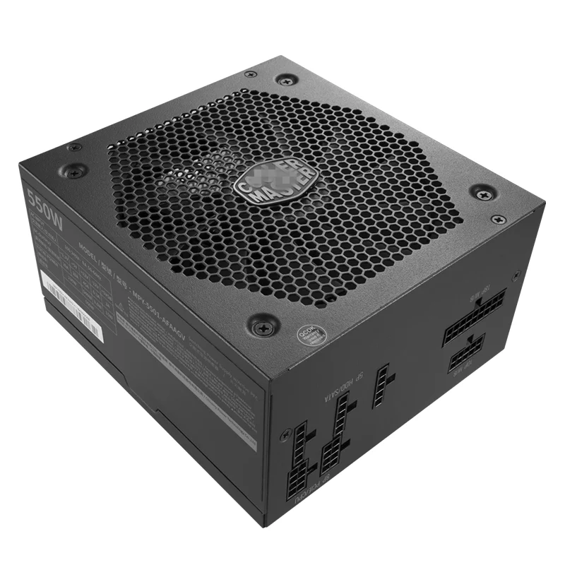 Блок питания для Cooler Master ATX 80plus Gold Full Module Game Mute power supply 550W power supply V550