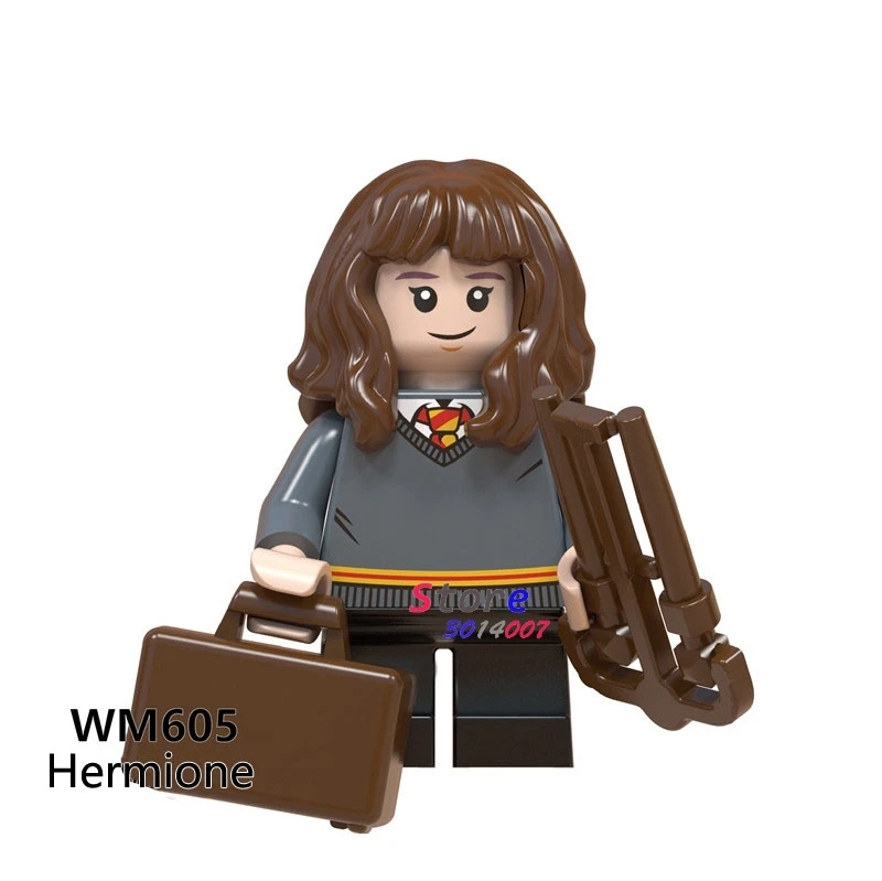 50 шт. строительные блоки Rubeus Seamus Finnigan Hogwarts Quirrell Filch для игрушки для детей фигурки Гарри - Цвет: WM605