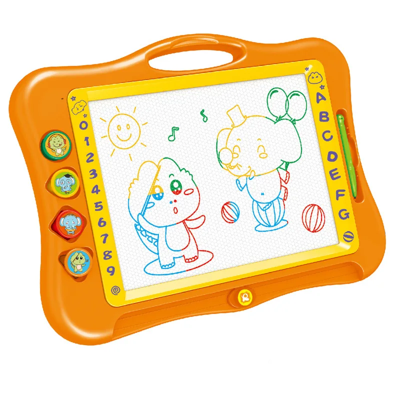 

Wholesale ou rea New Style Large Color Magnetic Doing Homework Drawing Board Doodle Toy Educational Early Childhood Wipable Doin