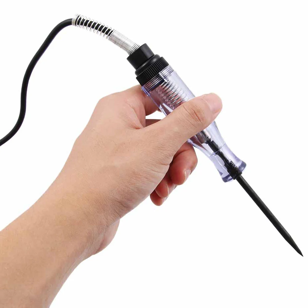 DC 6V 12V 24V Probe Light System Test Probe Lamp Auto Car Light Circuit Tester Lamp Voltage Test Pen Detector Copper DC 6V 12V 24V Probe Light System Test Probe Lamp Auto Car Light Circuit Tester Lamp Voltage Test Pen Detector Copper