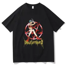 

Playboi Carti WLR Whole Lotta Red Anime T-shirt Men Loose Casual Tee Short Sleeve Women Fashion Tshirt Unisex Cotton T Shirts