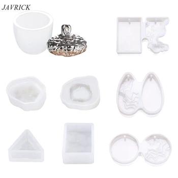 

Crystal Epoxy Island Resin Mold Ocean Wave Pendant Casting Crafts Silicone Mould