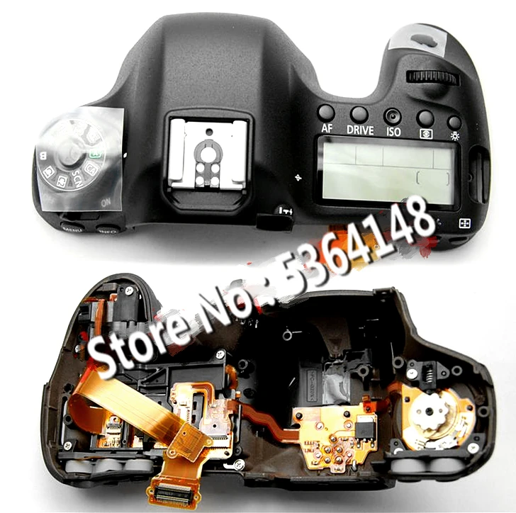 6D Верхняя Крышка для canon 6D открытый блок 6D топ с ключом и ЖК-камера Запасная часть