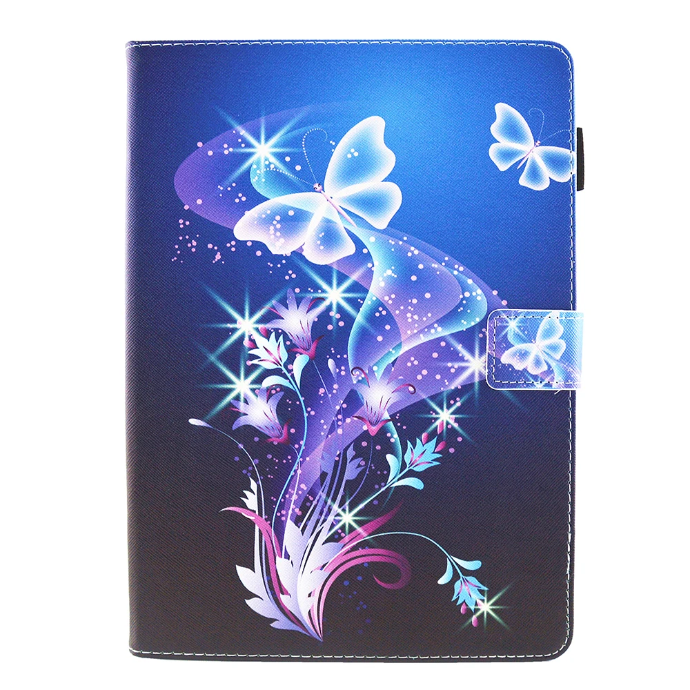 as photo Милый чехол для iPad 10,2 чехол чехол для планшета для iPad 10," Поколение A2200 A2198 A2232 чехол Fundas бабочка цветок - Цвет: as photo