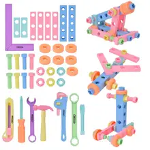 Пластик моделирование Собранный инструмент для демонтажа и ремонта ролевые игры игрушки Ранние развивающие игрушки для детей мальчиков подарок