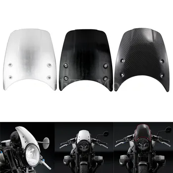 

Motorbike Compact Windshield Headlight Fairing Mask Detachable Deflector For 2014-Up BMW R Nine T Motorcycles