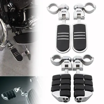 

Motorcycle Foot Peg For Harley Honda Suzuki Yamaha Kawasaki KTM BMW 1" Clevis Clamp Mount Highway Engine Guard Crash Bar