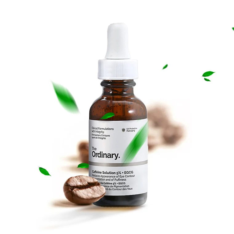

The Ordinary 5% Caffenie + EGCG Eye Serum Eliminate Best Eye Cream Wrinkles Dark Circle Anti-puffiness