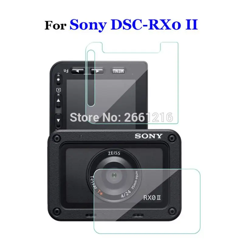 1 шт. для sony DSC RX0 II RX02 RX0M2 мягкое прозрачное закаленное стекло задняя камера