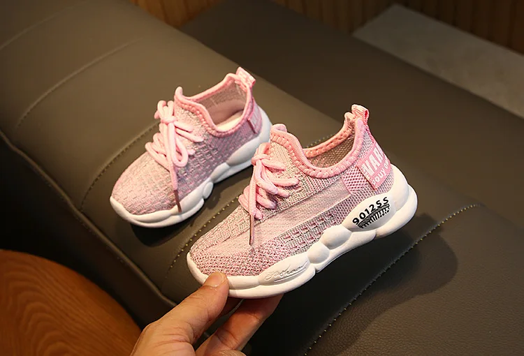 Новая сетчатая обувь для детей shoes1-6 лет; сезон весна-осень; Тканевая обувь для мальчиков и девочек; нескользящая подошва