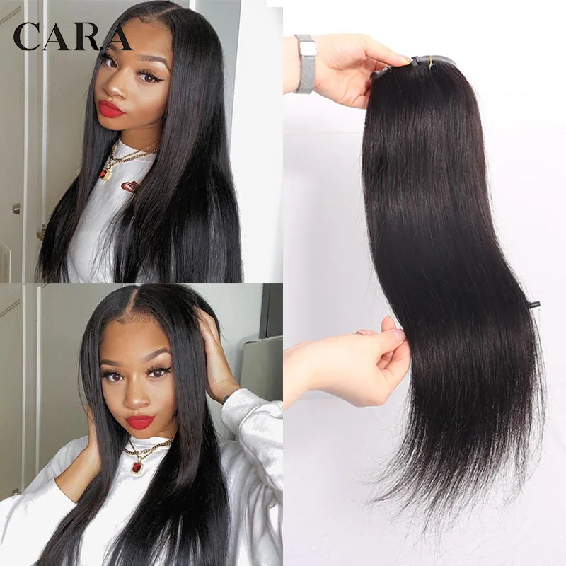 

Бесшовные накладные человеческие волосы из полиуретана, 14-22 дюйма, прямые невидимые толстые натуральные волосы для наращивания с полиуретановыми зажимами CARA