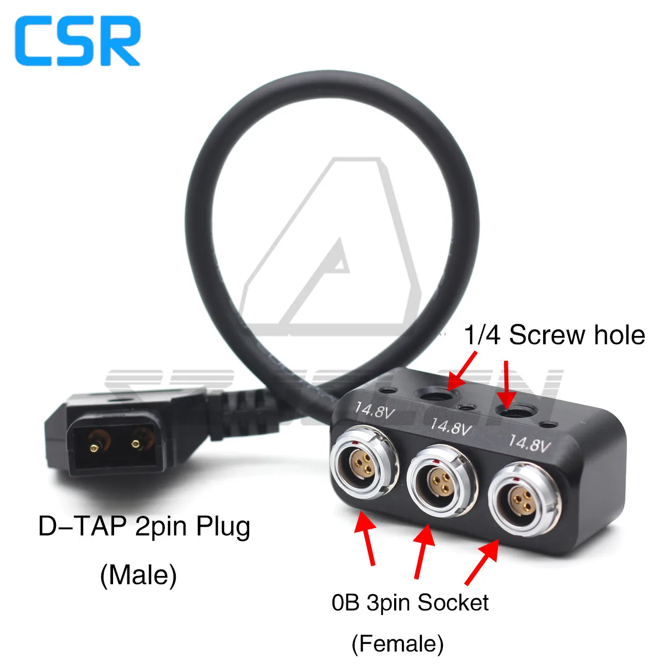 DTAP на RS 3pin женский концентратор переходник разветвитель для распределителя