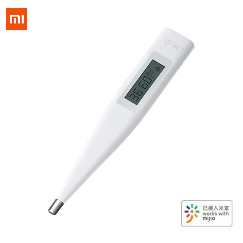 Xiaomi Mijia-termómetro electrónico para la salud, dispositivo Digital inteligente con Bluetooth, pantalla LCD, funciona con la aplicación Mijia