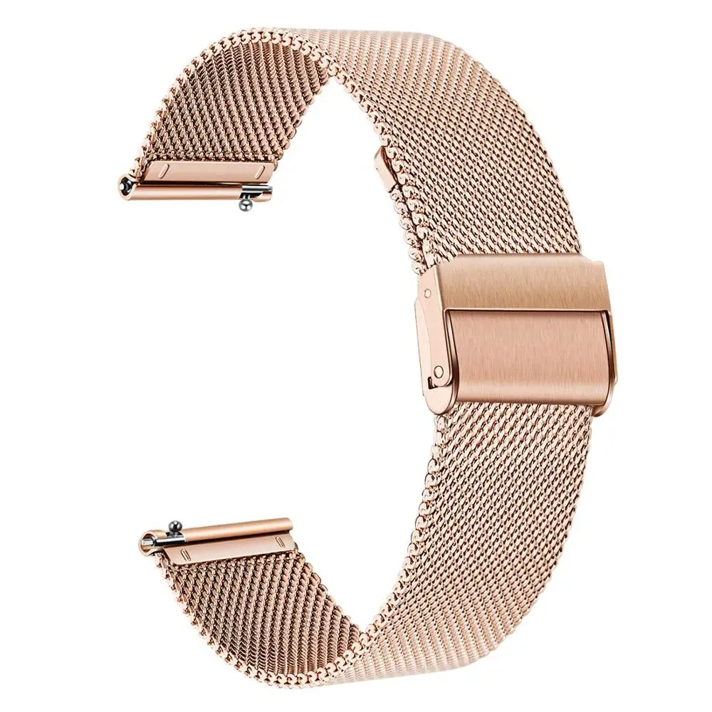 18 мм ремешок для часов huawei TalkBand B5/huawei Часы 1 для honor watch s1 сменный ремешок для часов Ремешок из нержавеющей стали