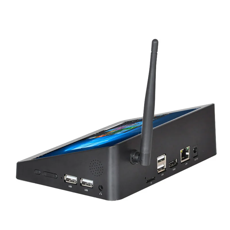 T7-W Mini PC: 7 Inch 1280x800 IPS Screen, Windows 10, Intel Z3735F, 2G RAM, 32G ROM, BT4.0, Wifi, RJ45 Description Image.
