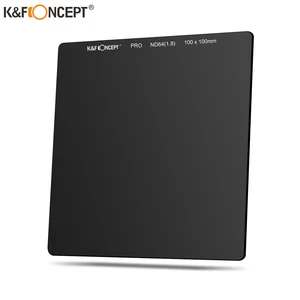 Image 1 - K&F Concept 100mm ND64 Square Filter Ultra Slim HD 20 Layer Neutral Density 6 Stop Optical Glass MRC Coating Waterproof Cokin Z