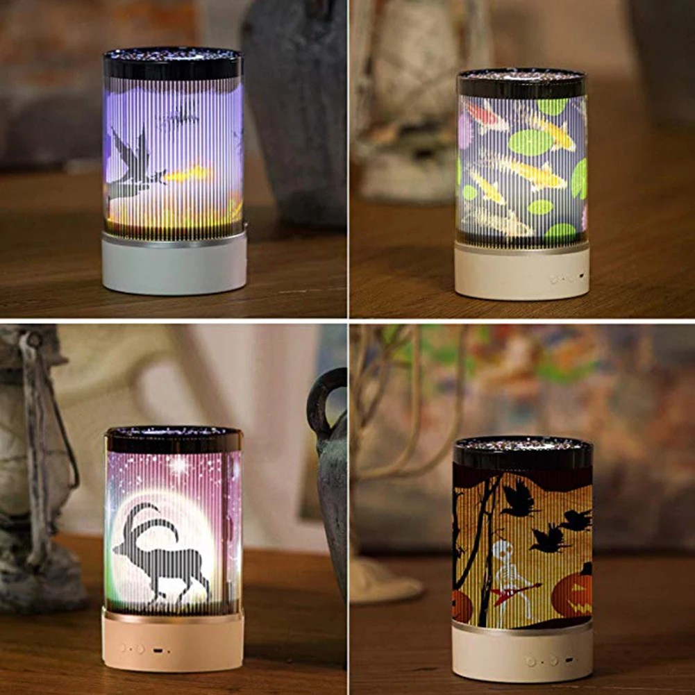Star Projector Lights Animated Night Light 360 Rotating Dimmable Sleep Soothing Color Changing Lamp for Kids, Bedroom, festival